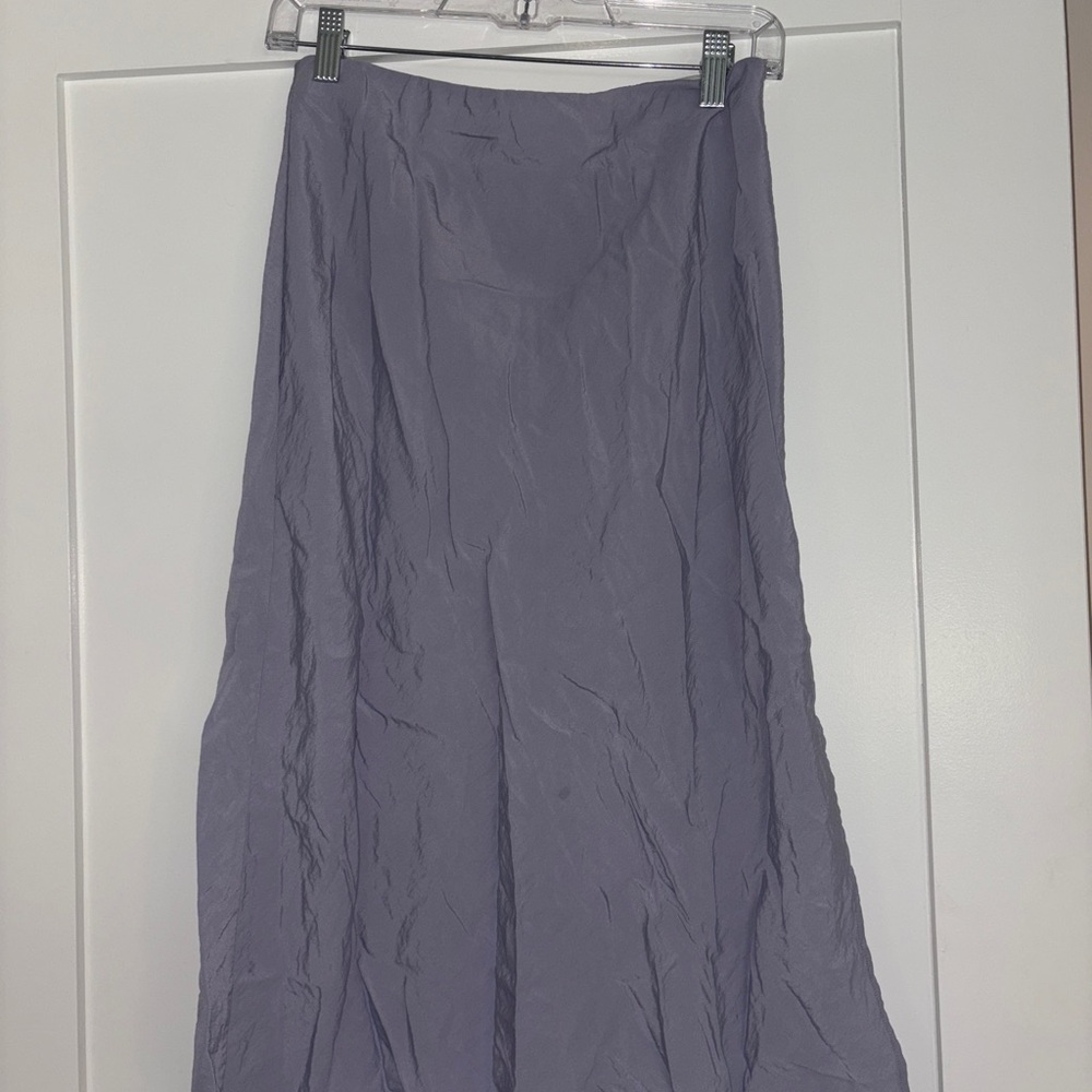 Madewell Layton Lavender Midi Skirt